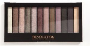 Makeup Revolution Redemption Palette 12 Zestaw cieni do powiek Romantic Smoked (12 kolorów) 14g 1