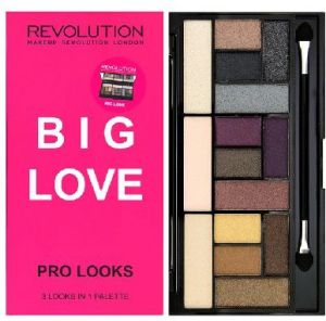 Makeup Revolution Pro Looks Palette 15 Zestaw cieni do powiek Big Love (15 kolorów) 13g 1