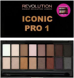 Makeup Revolution Salvation Palette 16 Zestaw cieni do powiek Iconic Pro 1 (16 kolorów) 16g 1