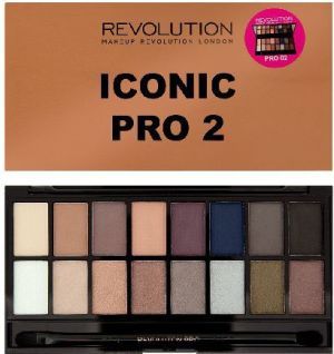 Makeup Revolution Salvation Palette 16 Zestaw cieni do powiek Iconic Pro 2 (16 kolorów) 16g 1