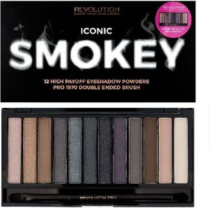 Makeup Revolution Redemption Palette 12 Zestaw cieni do powiek Iconic Smokey (12 kolorów) 13g 1