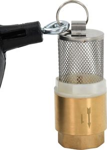 vidaXL Wąż ssący z mosiężnymi złączkami, 20 m, 25 mm, czarny 7