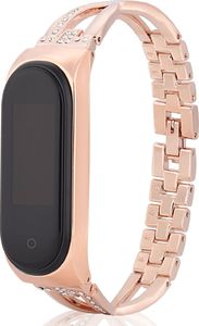 Best Accessories BRANSOLETA STALOWA DO XIAOMI MI BAND 3 / 4 + IMADŁO 1