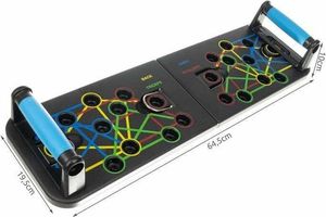 Iso Trade Deska/uchwyt do pompek Iso Trade z linkami 14