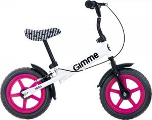 Rowerek biegowy Gimme z hamulcem Nemo - różowy 4