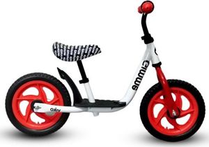 Rowerek biegowy Gimme z podestem Viko - czerwony 2