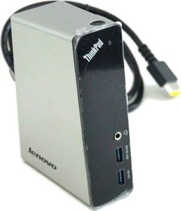 Lenovo Stacja Dokująca LENOVO ThinkPad OneLink Dock DU9026S1 USB 3.0 HDMI Srebrna 1
