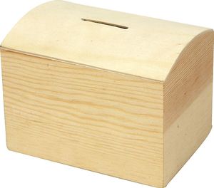 Creativ Company Skarbonka drewniana szkatułka 1