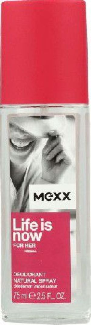 Mexx Woman Life Is Now Dezodorant w szkle 75ml 1