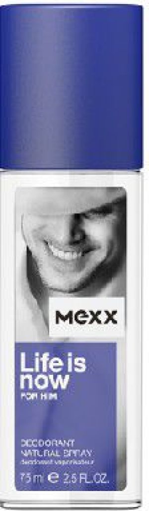 Mexx Man Life Is Now Dezodorant w szkle 75ml 1