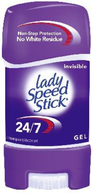 Lady Speed Stick Dezodorant w żelu 24/7 Invisible 65g 1