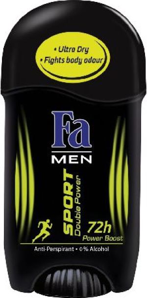 Fa Men Sport Double Power Power Boost Dezodorant w sztyfcie 50ml 1