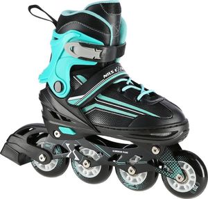 Rolki Nils Extreme NH18190 z wymienną płozą regulowane czarne r. 39-43 3