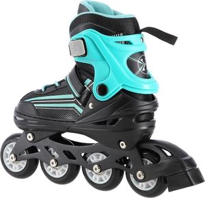 Rolki Nils Extreme NH18190 z wymienną płozą regulowane czarne r. 39-43 6