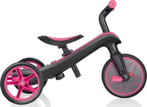 Globber Rowerek 4w1 trójkołowy / biegowy / wózek Explorer Trike Fuchsia 632-110-2 12