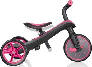Globber Rowerek 4w1 trójkołowy / biegowy / wózek Explorer Trike Fuchsia 632-110-2 13
