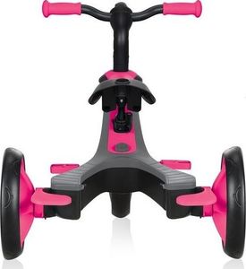 Globber Rowerek 4w1 trójkołowy / biegowy / wózek Explorer Trike Fuchsia 632-110-2 15