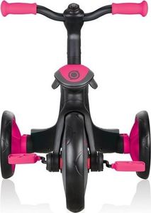 Globber Rowerek 4w1 trójkołowy / biegowy / wózek Explorer Trike Fuchsia 632-110-2 16