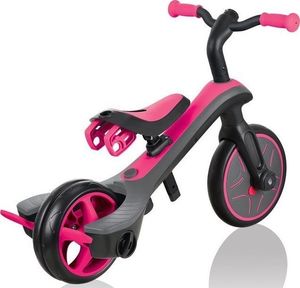 Globber Rowerek 4w1 trójkołowy / biegowy / wózek Explorer Trike Fuchsia 632-110-2 20