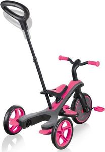 Globber Rowerek 4w1 trójkołowy / biegowy / wózek Explorer Trike Fuchsia 632-110-2 9