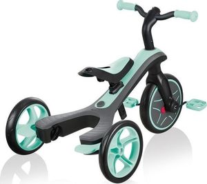 Globber Rowerek 4w1 trójkołowy / biegowy / wózek Explorer Trike Mint 11