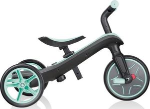 Globber Rowerek 4w1 trójkołowy / biegowy / wózek Explorer Trike Mint 12