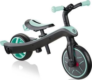 Globber Rowerek 4w1 trójkołowy / biegowy / wózek Explorer Trike Mint 15