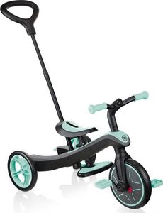 Globber Rowerek 4w1 trójkołowy / biegowy / wózek Explorer Trike Mint 4