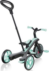 Globber Rowerek 4w1 trójkołowy / biegowy / wózek Explorer Trike Mint 7
