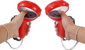 Vortex Virtual Reality Ochronka z paskiem do kontrolerów Quest 2 czerwony 2