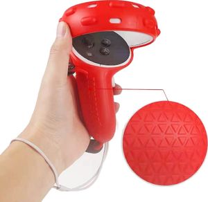 Vortex Virtual Reality Ochronka z paskiem do kontrolerów Quest 2 czerwony 4
