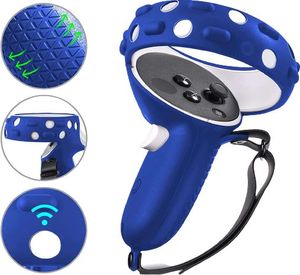 Vortex Virtual Reality Ochronka do kontrolerów do Oculus Quest 2 niebieski 2