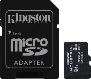 Karta Kingston Industrial MicroSDHC 8 GB Class 10 UHS-I/U3 A1 V30 (SDCIT2/8GB) 3