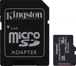 Karta Kingston Industrial MicroSDHC 16 GB Class 10 UHS-I/U3 A1 V30 (SDCIT2/16GB) 3