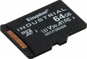 Karta Kingston Industrial MicroSDXC 64 GB Class 10 UHS-I/U3 A1 V30 (SDCIT2/64GB) 2