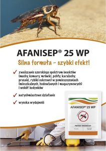 Afanisep Preparat owadobójczy Afanisep 25 WP 25 g 1