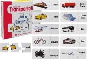 Lean Sport Puzzle Edukacyjne Układanka Transport 10 Połączeń 1