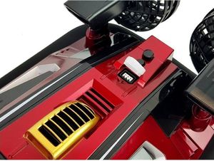 Lean Sport Łódź Poduszkowiec Zdalnie Sterowany 2.4G 20 km/h Czerwony 6