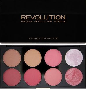 Makeup Revolution Ultra Blush Palette 8 Zestaw róży do policzków Sugar and Spice 13g 1