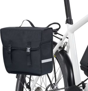 vidaXL Pojedyncza sakwa rowerowa na bagażnik, wodoszczelna, 21 L 3
