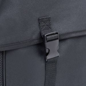 vidaXL Podwójna sakwa rowerowa na bagażnik, wodoszczelna, 35 L 2