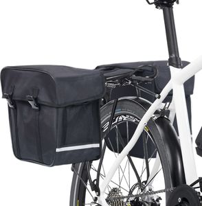 vidaXL Podwójna sakwa rowerowa na bagażnik, wodoszczelna, 35 L 3