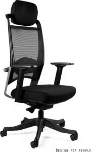 Krzesło biurowe Unique Fulkrum Czarne 1