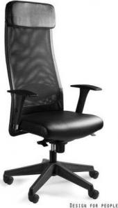 Krzesło biurowe Unique Ares Soft Czarne 1