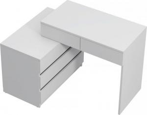 Biurko Meblowa 1 Katta Białe 100 cm x 47 cm 3