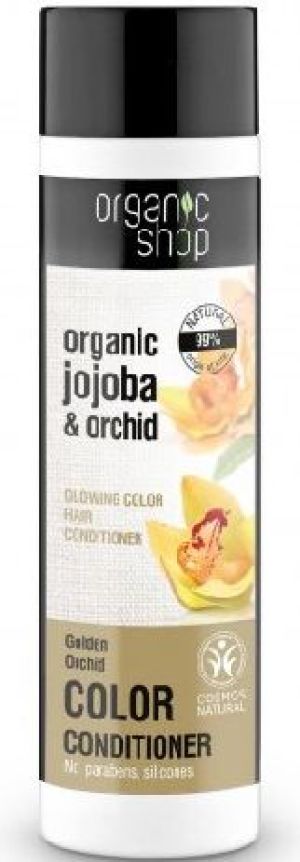 Organic Shop Balsam do włosów farbowanych Złota Orchidea BDIH 280 ml 1