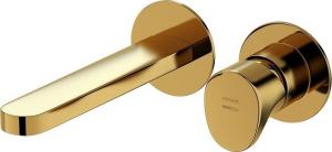 Bateria umywalkowa Cersanit Inverto podtynkowa złoty (S951-299) 2