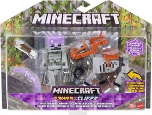 Figurka Mattel Figurki Minecraft 2-pak Skeleton Craft-a-Block 1