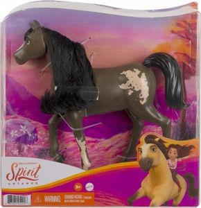 Figurka Mattel Mustang: Duch wolności - Ciemnobrązowy koń (GXD96/GXD99) 1