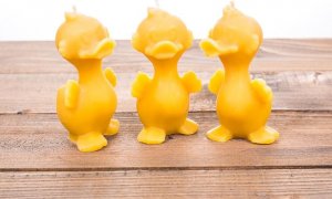 Łysoń Świeca z wosku pszczelego kaczka (S276) - S276 2